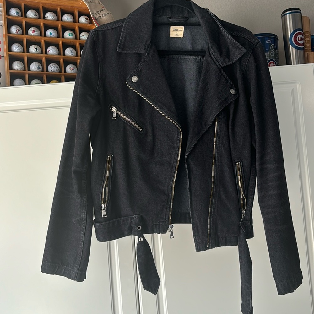 Gap biker jacket.
